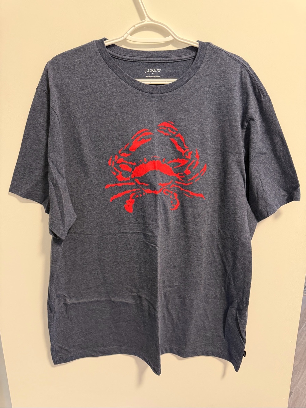 J. Crew Men’s Navy Graphic Crab T-Shirt